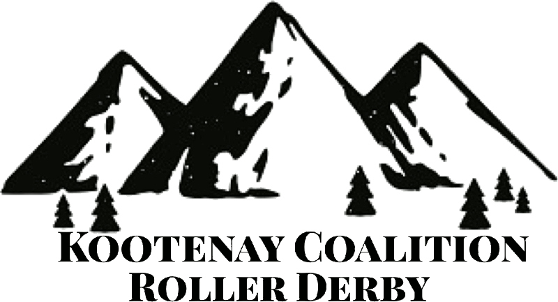 Kootenay Coalition Roller Derby logo